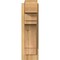 Ekena Millwork Merced Block Rough Sawn Outlooker, Western Red Cedar, 6"W x 12"D x 20"H OUT06X12X20MRC05RWR - alternate 4